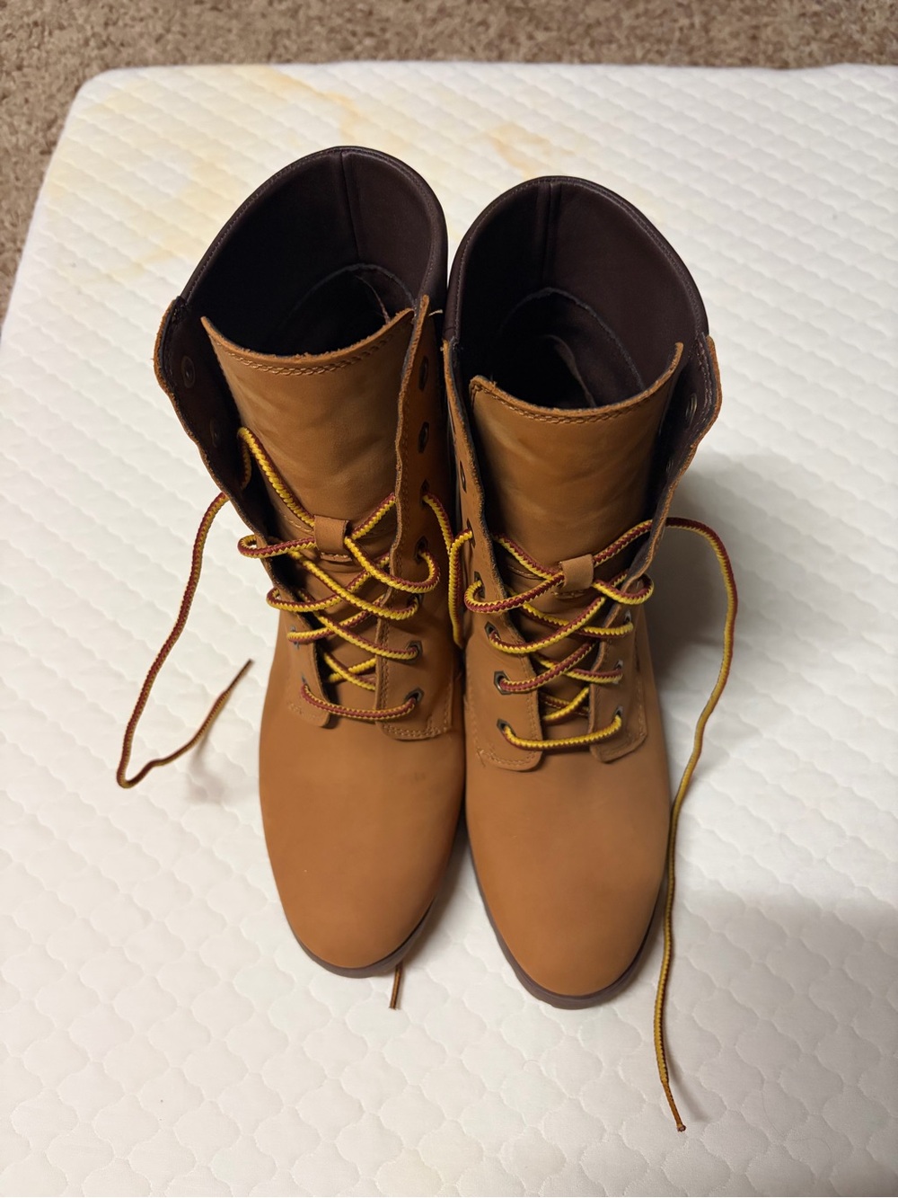 Timberland Wheat Lace-Up Women's Work Boots